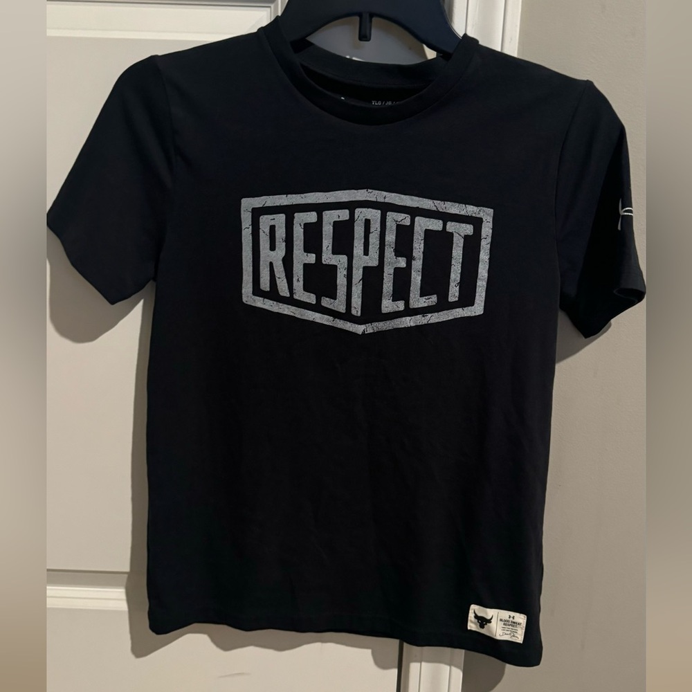 Under Armour T-Shirt Boys Project Rock Short Sleeve Kids